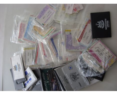 A collection of approximately 300 Newcastle United home and away tickets from the early 1980's onwards. The lot also includes