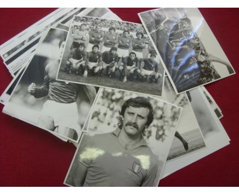 Italy, a collection of 75 press photographs taken by Bob Thomas, in the 1980's with press stamp on reverse to include the Nat