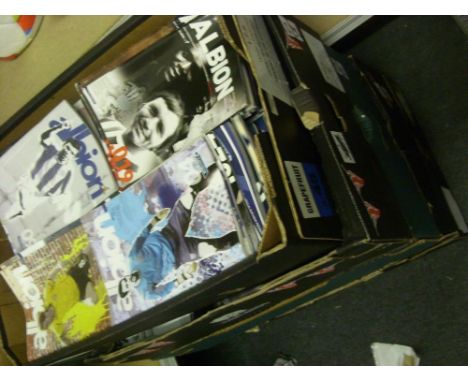 West Bromwich Albion, A large collection of programmes from the 1980's to 2010, mainly home fixtures but does contain some Aw