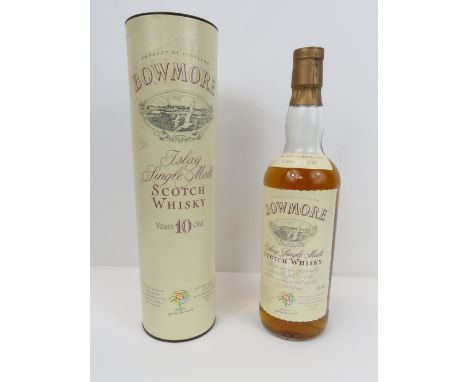 A Bowmore ten year old Islay single malt Scotch Whisky