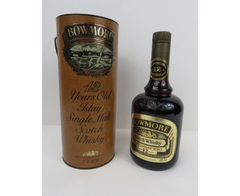 A Bowmore twelve year old Islay single malt Scotch Whisky