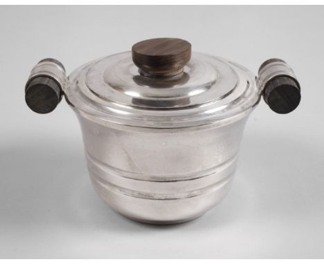 Silber Zuckerdose Frankreichum 1915, Silber gestempelt mit französischer Beschaupunze Minervakopf mit Nr. 1 für Feingehalt 95