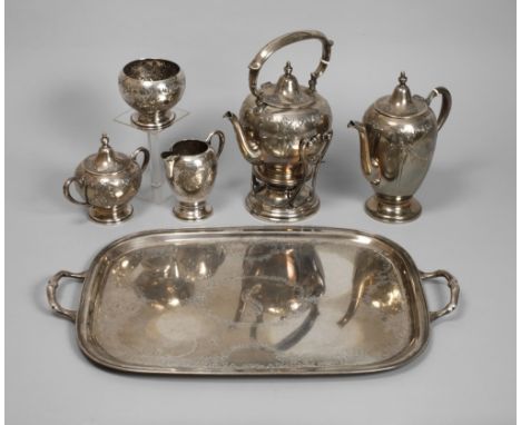Großes Silber Kaffee-/Teeset RusslandEnde 19. Jh., kyrillisch gestempelt K. Fabergé, Kokoschnikmarke sowie Doppeladler, Silbe