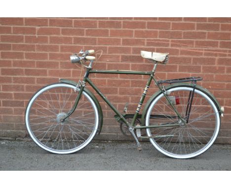 A vintage Raleigh bicycle