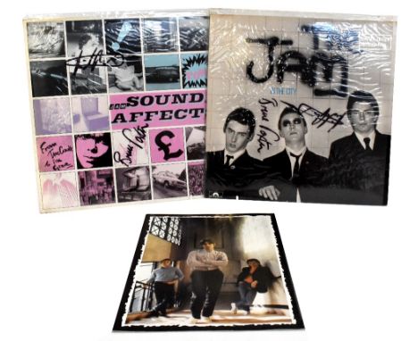 THE JAM; three items to include 'Trans Global Express' tour programme, 'Sound Affects' album and 'In the City' re-issue album