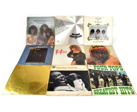 A small group of LPs comprising Tina Turner; 'What's Love Got to do With it?' extended version, 'Break Every Rule', 'Foreign 