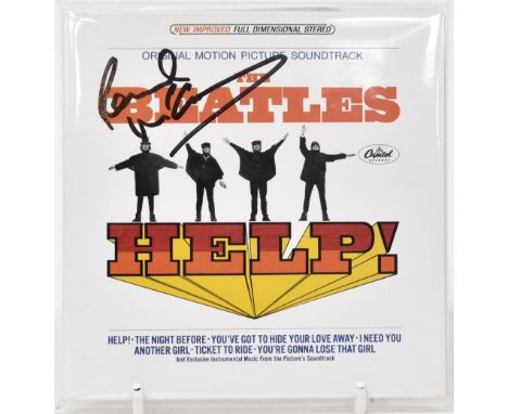 PAUL MCCARTNEY; The Beatles 'Help' CD, bearing signature of Paul McCartney to the cover. CONDITION REPORT This item comes fro