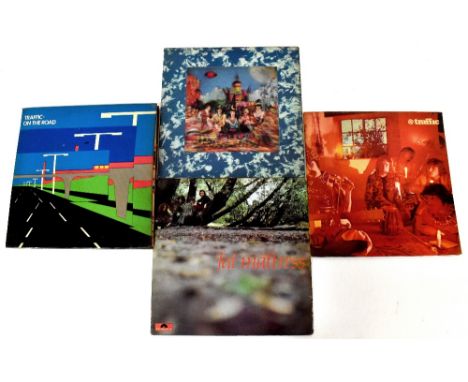 Four LPs to include two by Traffic, Rolling Stones and Fat Mattress (4). CONDITION REPORT Mr Fantasy has a pink label. The Ro