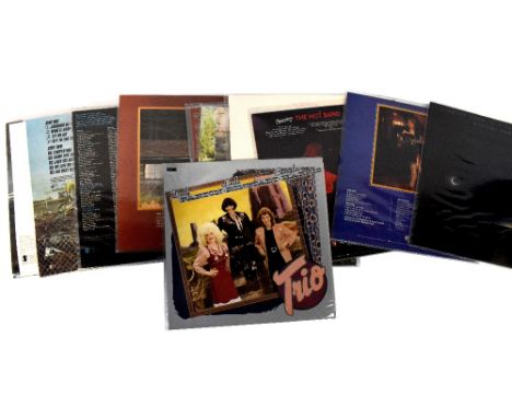 Approximately seventy LPs including Fleetwood Mac 'Tango in the Night', Marvin Gaye, Eagles 'Hotel California', 'The Long Run