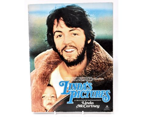 PAUL & LINDA MCCARTNEY; 'Linda's Pictures', a single volume bearing the signatures of both Paul and Linda to the inside front