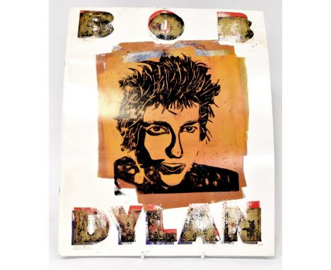 BOB DYLAN; a promotional large format booklet bearing signature and inscription to the inside of the final page.We have not a