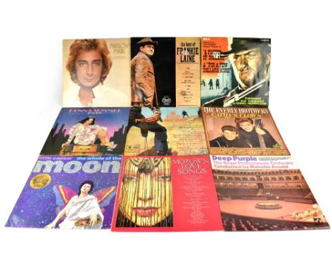 A quantity of LP records to include The Everly Brothers, Jim Reeves, Michael Jackson 'Bad', Flash Gordon Soundtrack by Queen,