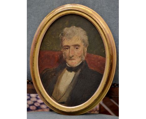 English School (19th century)Portrait of Arthur Wellesley, Duke of Wellingtonoil, oval, 22.5cm x 16.5cm 