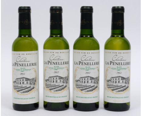 Seventy two half size bottles of Chateau La Pénellerie Blaye Cotes de Bordeaux, 2012 This lot is subject to VAT on the hammer