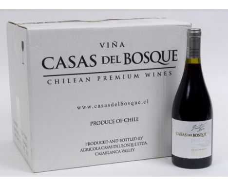 Twenty four bottles of Casas del Bosque Gran Reserva Pinot Noir, 2011This lot is subject to VAT on the hammer priceThis lot i