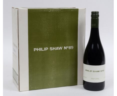 Twelve bottles of Philip Shaw No 89 Shiraz/Viognier, 2008This lot is subject to VAT on the hammer priceThis lot is at our sal
