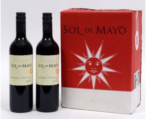Twenty four bottles of Sol de Mayo Cabernet Sauvignon, 2011This lot is subject to VAT on the hammer priceThis lot is at our s