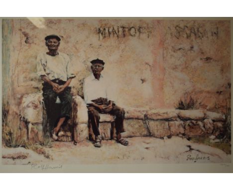A Rolf Harris limited edition artist's proof print, Lifelong Friends, signed in pencil, 18/135   Condition report  Report by 
