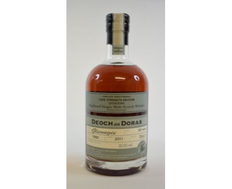  A bottle of Deoch an Doras highland single malt Scotch whisky, Glenugie Distillery, aged 30 years, 52.13% vol, boxed  See il