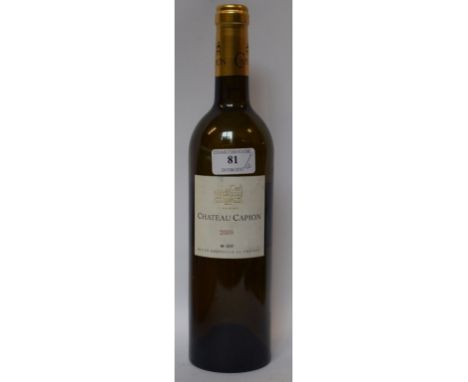 Twelve bottles of Chateau Capion Viogner/Roussanne, 2009, in own wooden caseThis lot is subject to VAT on the hammer priceThi