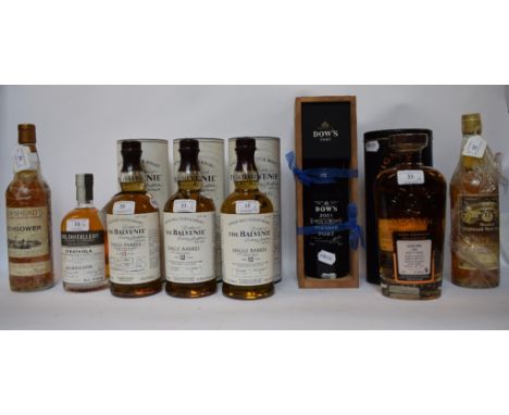 A bottle of Strathisla Speyside single malt Scotch whisky, 1998, bottled 2015, aged 17 years, 57.9% vol, a bottle of Signator