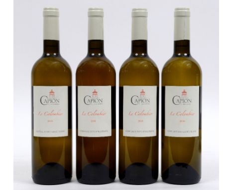 Twenty four bottles of Chateau Capion Le Colombier Viogner/Roussanne, 2010 This lot is subject to VAT on the hammer price Thi