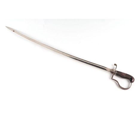 A German Army non-commissioned officer's sword, the blade stamped 'Alcoso', 99cms long.