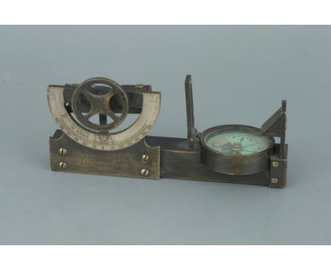 An Abney Level with Compass An Abney Level with Compass, by T &amp; H Doublet, 30 Moorgate St, London, the level (clinometer)