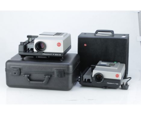 A Leica Pradovit P300 IR Projector, with cables in maker's case, together with a Prodovit P150 (2)