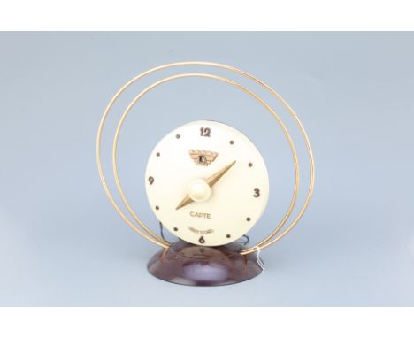 Art Deco French Capte Bakelite Clock Radio, untested