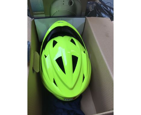 A FULL FACE HELMET
