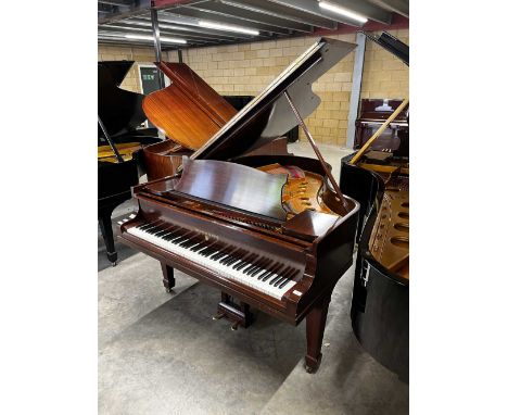 Steinway (c1930) A 5ft 7in Model M grand piano in a mahogany case on square tapered legs. This piano has been restored in the