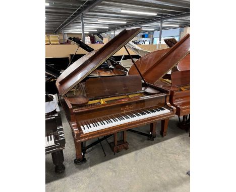 Steinway (c1905) A 5ft 10in 88 note Model O grand piano in a rosewood case on square tapered legs. AMENDMENT Is on an 'A' fra
