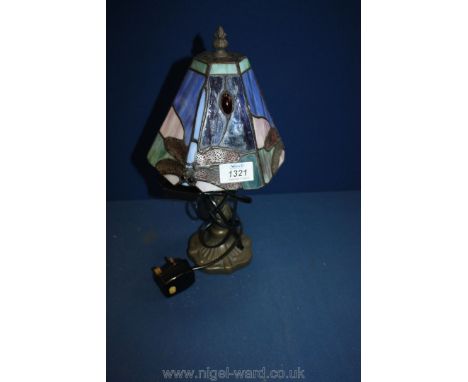 A small Tivoli table Lamp.