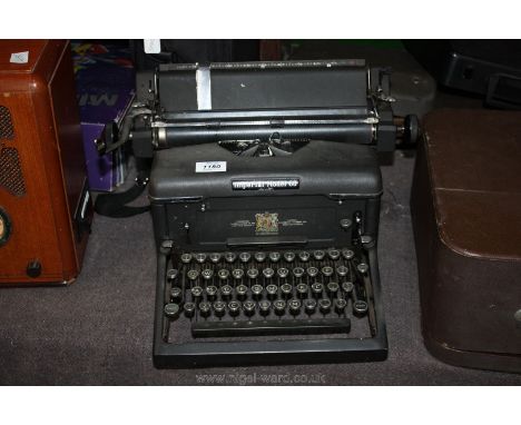 An Imperial Model 60 typewriter.