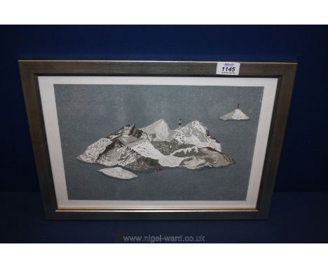 A signed limited edition lithograph, 2/50 titled, lost and found.