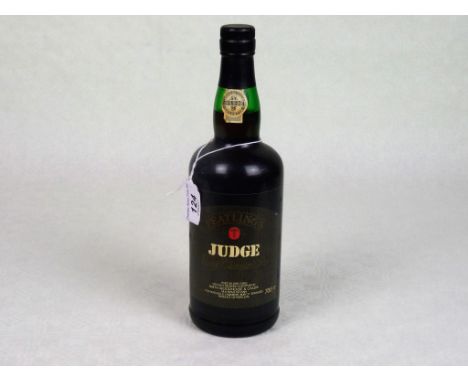 A bottle of Peatling's Judge Vintage Character Port, 70cl.