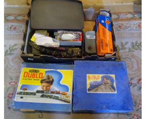 A Hornby Dublo EDG17 0-6-2 Tank Goods Train set, in original box, together with a Hornby Dublo Electric Train Set in original