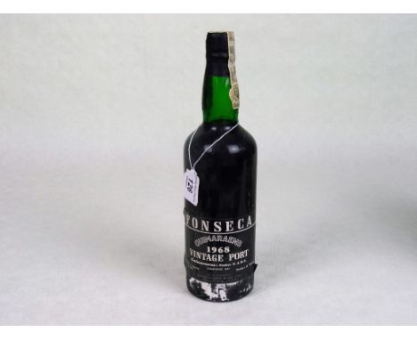 A bottle of Fonseca Guimaraens 1968 Vintage Port, bottled 1971, 75cl.
