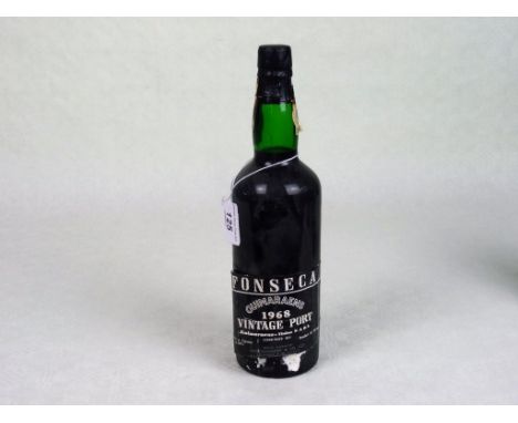 A bottle of Fonseca Guimaraens 1968 Vintage Port, bottled 1971, 75cl.