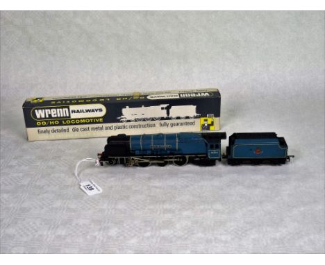 A boxed Wrenn Railways OO/HO Locomotive, W22294-6-2 City Blue B.R. City of Glasgow, with tender, the inner box with instructi