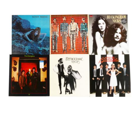 Various Albums, eighteen mainly from the 1970s/80s,  including Buckingham Nicks, Roxy Music, Fleetwood Mac, Elvis Costello, E