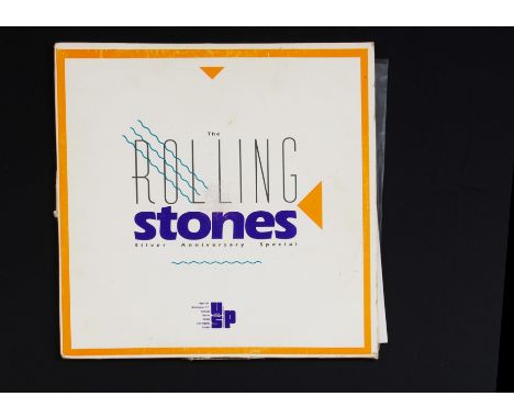 Rolling Stones, Silver Anniversary US Radio Transcription (United Station Programming network) 4 disc LP set with cue sheets 