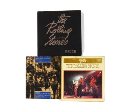 Rolling Stones,  five album French Box Set (Decca RS 30.001/005) plus Japanese Com Pack Double Album in hard case, sold with 