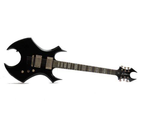 Electric Guitar, B.C Rich - Celtic Virgo Electric Guitar Mahogany body 24 fret finished in black, in very good condition with