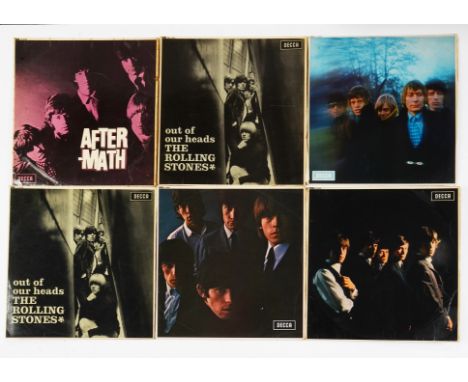 Rolling Stones, eleven original UK albums including Their Satanic Majesties with 3D sleeve, Beggars Banquet Mono and Stereo, 