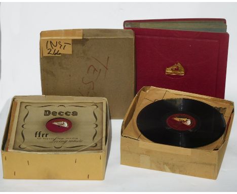 Instrumental records, 10-inch: Approximately 120, by Cortot, Darré, Grainger, Grieg (ex piano roll), Grundeis, Harrison, Kile