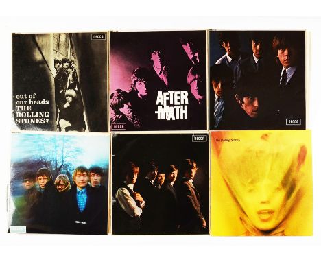 The Rolling Stones, ten albums mainly original issues including Rolling Stones 1 and 2, Aftermath, Between The Button, Big Hi