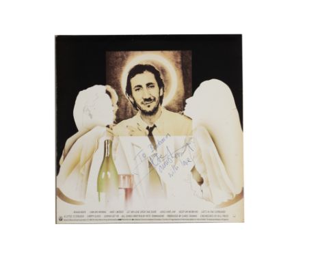 The Who / Pete Townshend, Empty Glass - Atco UK 1980 album, signed to the reverse of sleeve with dedication 'To Barbra Pete T
