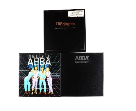 Abba, Abba - The Singles First Ten Years, ABBOX 2 limited edition picture discs box set complete, box excellent contents NM a